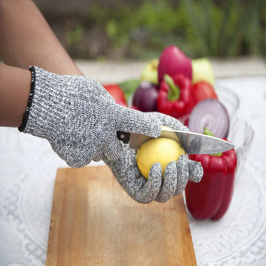 Cut-Resistant Level 5 High-Elastic Hppe Gloves For Crab Catching, Slaughtering, Anti-Cutting, Wear-Resistant Industrial Protection, Anti-Cut Labor Protection Gloves, Anti-Slip