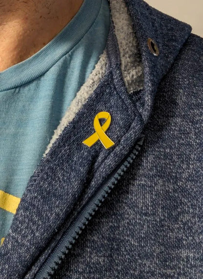 סיכת סרט צהוב - למען החטופים 💛 (המחיר ל-10 סיכות)