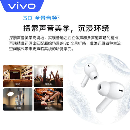 Vivo TWS 3i Original True Wireless Bluetooth Headset 45H Long Battery Life AI Call Noise Reduction In-ear Music
