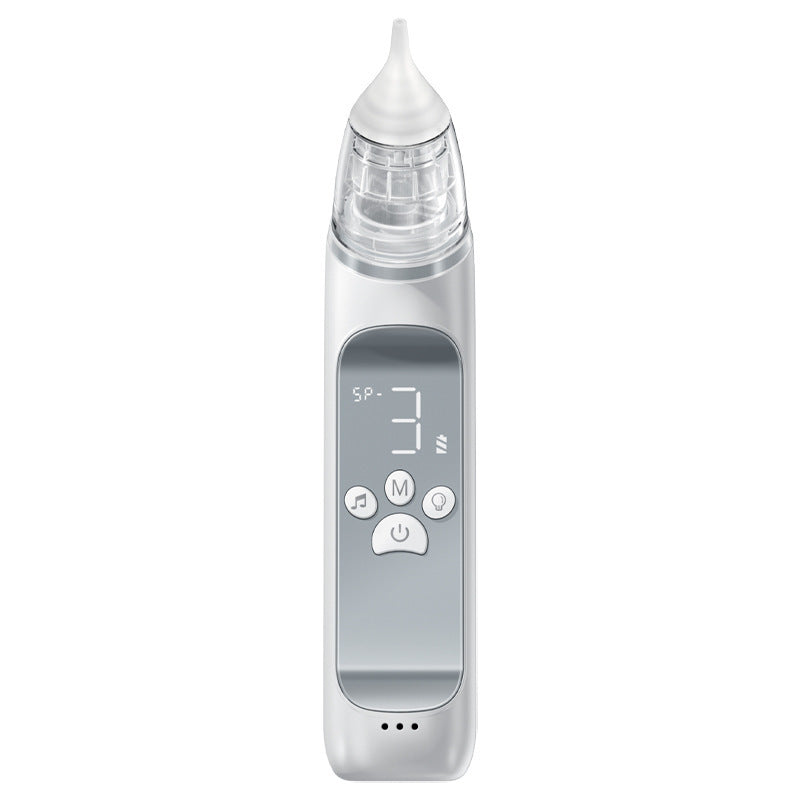Baby Electric Nasal Aspirator, Children's Nasal Mucus Suction Device, Cleaning Nasal Discharge, Colorful Music Baby Nasal Aspirator