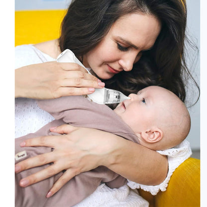 Baby Electric Nasal Aspirator, Children's Nasal Mucus Suction Device, Cleaning Nasal Discharge, Colorful Music Baby Nasal Aspirator