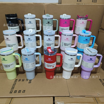 Amazon Ebay Explosions Stanley Stanley 2 Generation 40OZ Car Thermos Ice Cup In Stock Stanley