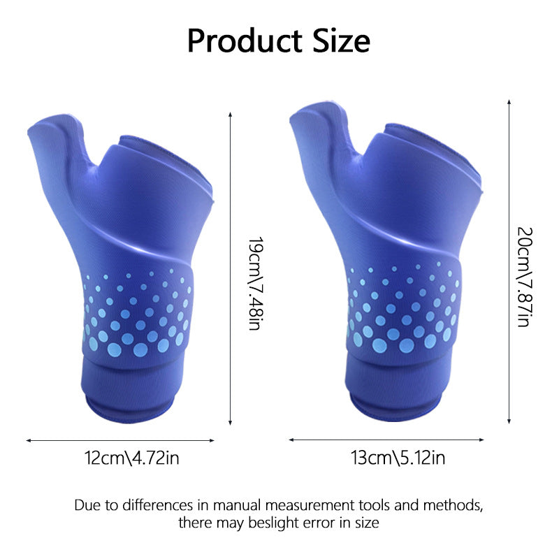 Amazon's New Hot And Cold Compress 3D Thumb And Wrist Ice Pack Gel Gloves Fully Surround The Wrist Area, Reusable