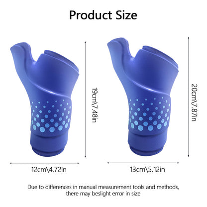 Amazon's New Hot And Cold Compress 3D Thumb And Wrist Ice Pack Gel Gloves Fully Surround The Wrist Area, Reusable