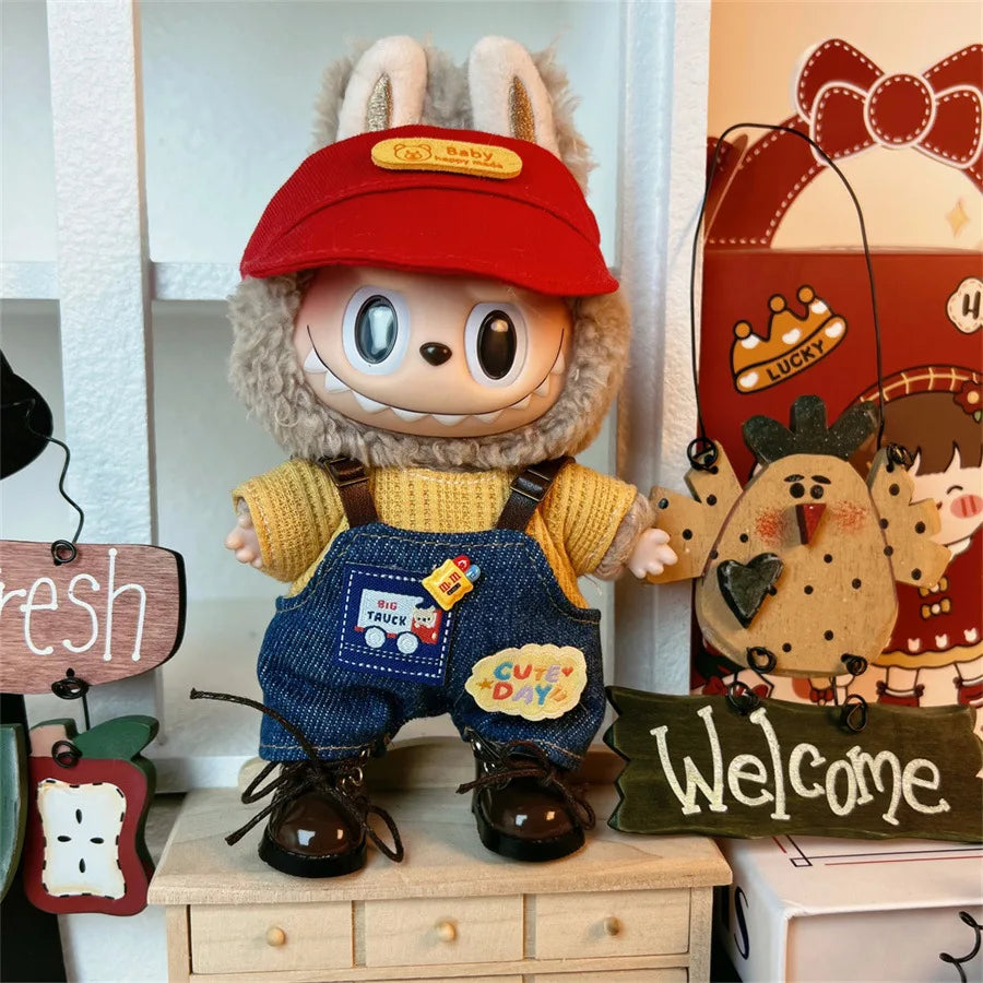 בגדים ואביזרים לבובת לבובו Labubu - קולקציית אופנה להלבשה אישית