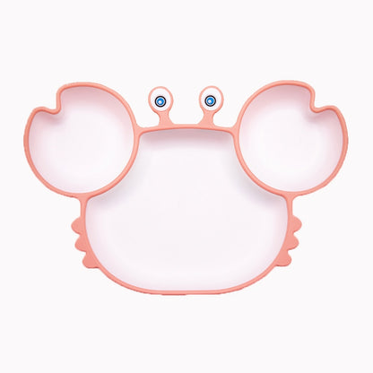 צלחות סיליקון נצמדות ומחולקות לילדים