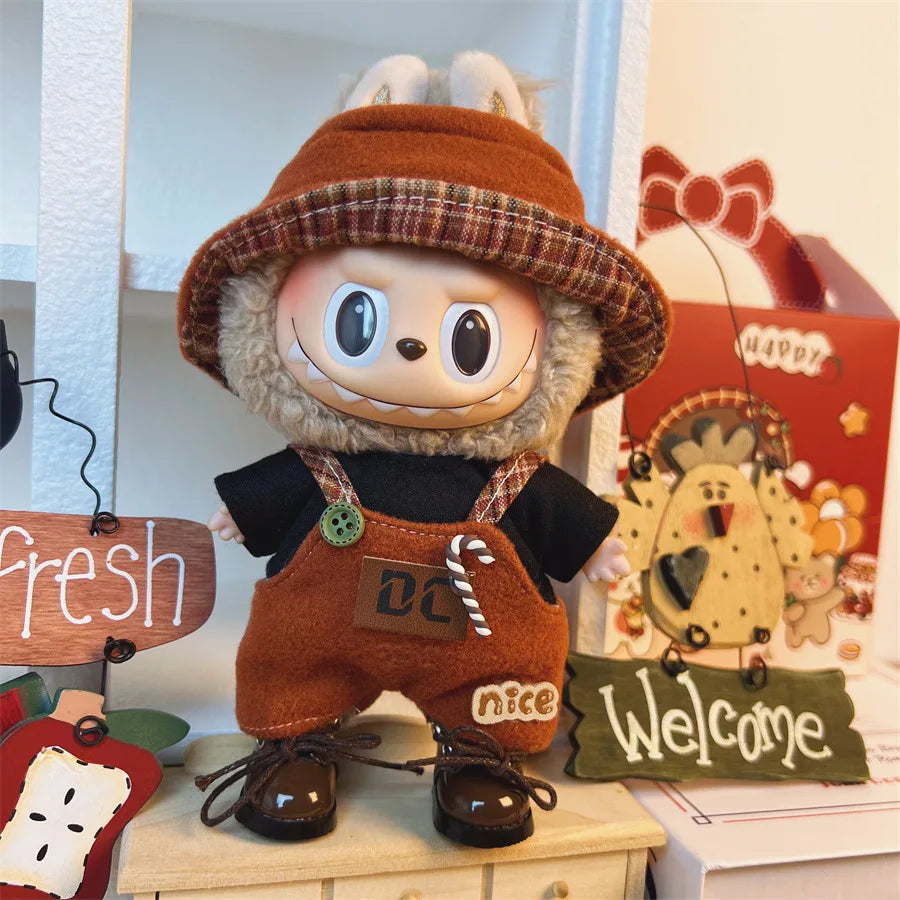 בגדים ואביזרים לבובת לבובו Labubu - קולקציית אופנה להלבשה אישית