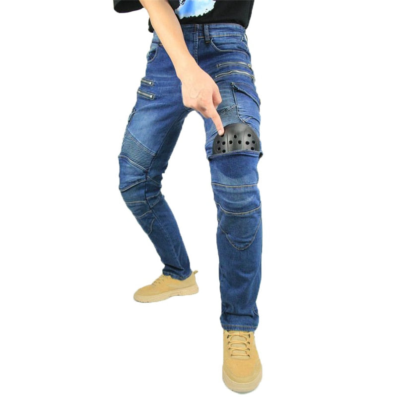 מכנסי רכיבה בטיחותיים לאופנוע