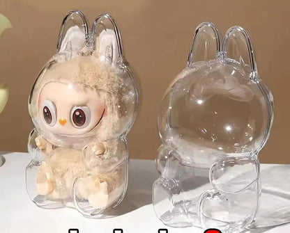 מארז הגנה שקוף לבובות לבובו Labubu