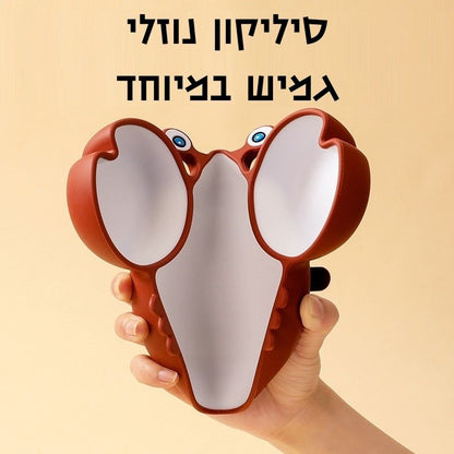 צלחות סיליקון נצמדות ומחולקות לילדים