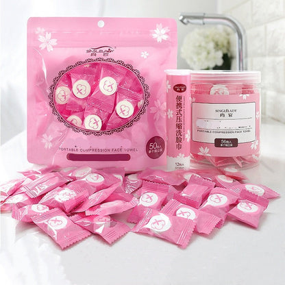 מגבונים לחים דחוסים