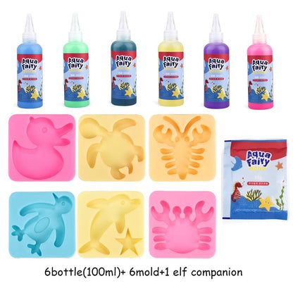 ערכת עשה זאת בעצמך לילדים - תלת מימד במים