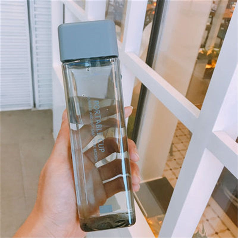 בקבוק מרובע אופנתי בקבוק