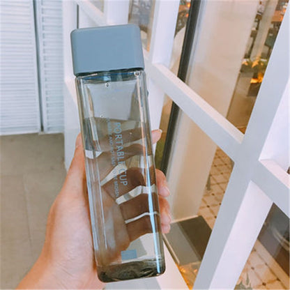 בקבוק מרובע אופנתי בקבוק