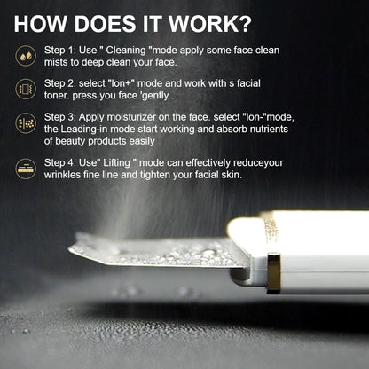 פילינג לעור הפנים - Visage Ultrasonic™ Skin Care