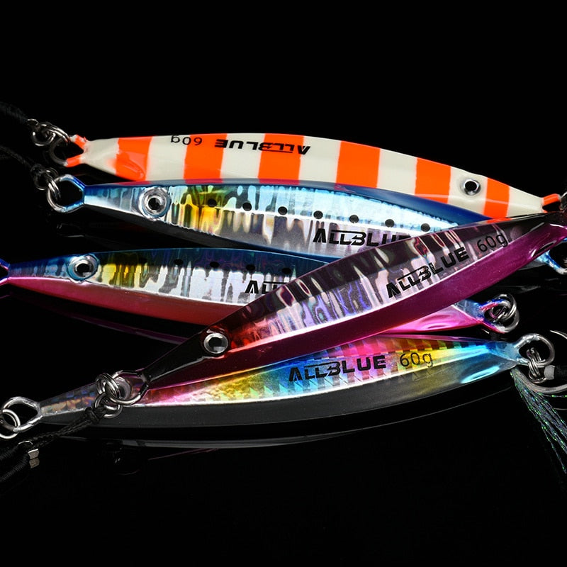 דייג דמוי ז'ירז'ור פיתיון אולבלו אולטרלייט חכה מהמזח צבעים קרס