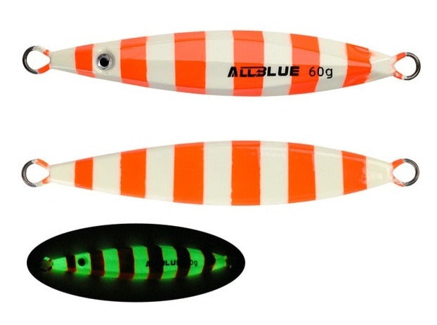 דייג דמוי ז'ירז'ור פיתיון אולבלו אולטרלייט חכה מהמזח צבעים קרס