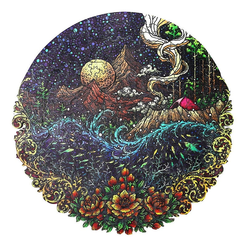 פאזלים ייחודים מעץ פאזל