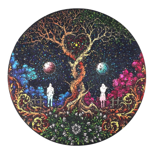 פאזלים ייחודים מעץ פאזל