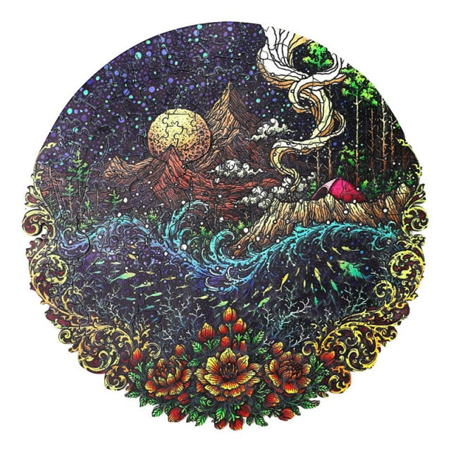 פאזלים ייחודים מעץ פאזל