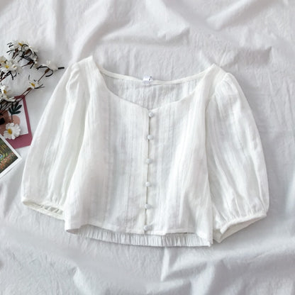 חולצת בוהו הרלי | Blouse - Shirts - חולצה - קיץ | Shoprifty