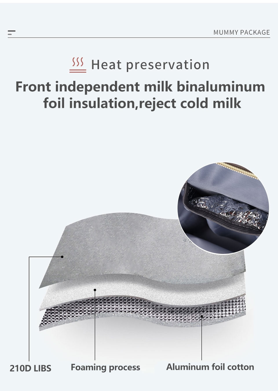 תיק הורים רב-תכליתי תינוקות