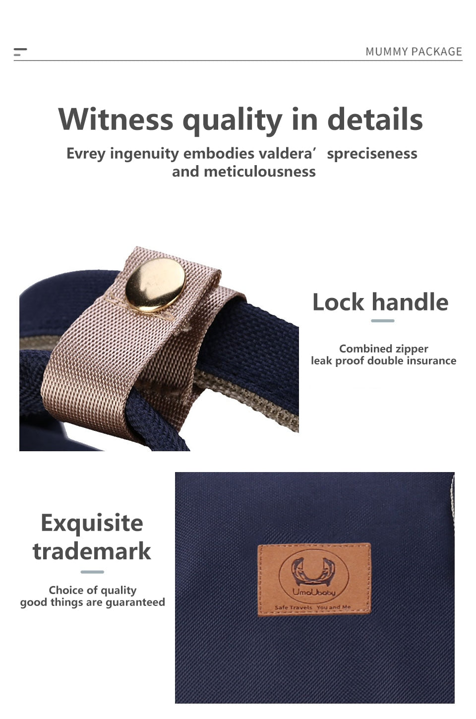 תיק הורים רב-תכליתי תינוקות