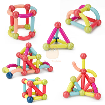 סט בנייה חינוכי ממגנטים Toys