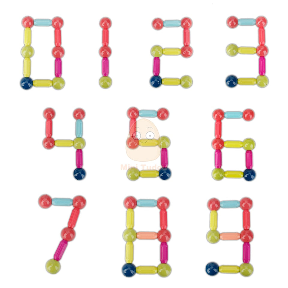 סט בנייה חינוכי ממגנטים Toys