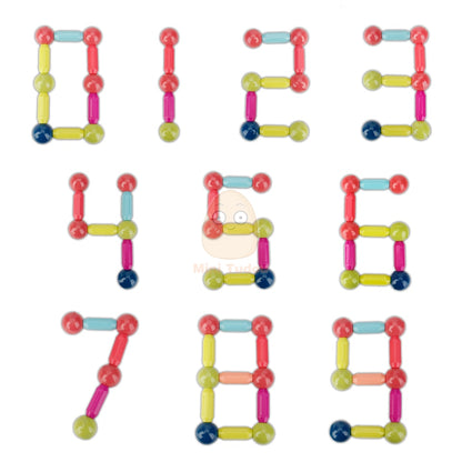 סט בנייה חינוכי ממגנטים Toys