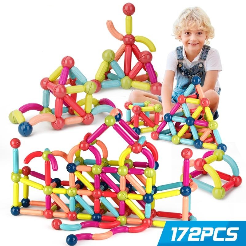 סט בנייה חינוכי ממגנטים Toys