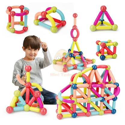 סט בנייה חינוכי ממגנטים Toys