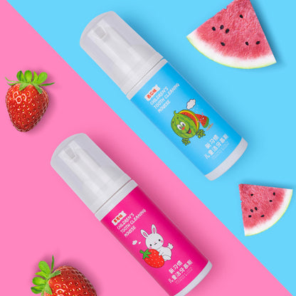 קצף בטעמים לצחצוח שיניים לילדים