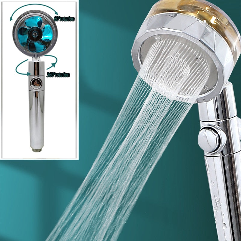 ראש מקלחת ©Power Head 360 Shower Heads