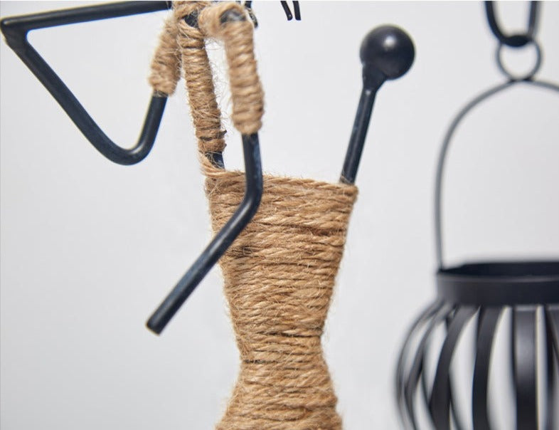 מחזיק נרות פעמונים פסלונים נר עיצוב הבית מעוצב יפה